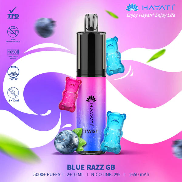 Hayati® Twist Disposable 5000+ PUFF