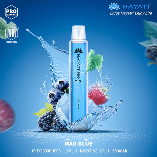 Hayati® Pro Mini Disposable 600 puff