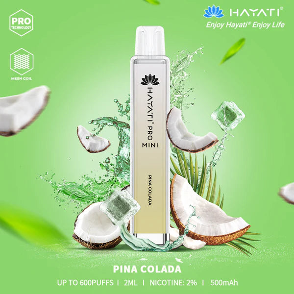 Hayati® Pro Mini Disposable 600 puff